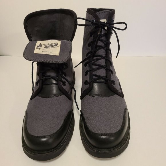 Timberland PRO Other - Timberland Newmarket Trans Men Size 9 Wide Gray Black Combat‎ Excellent C…